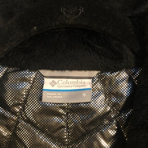 🆕Columbia Women's Heavenly Hooded Jacket- Small- Black - Brand NEW-Authentic - Picture 4 of 5